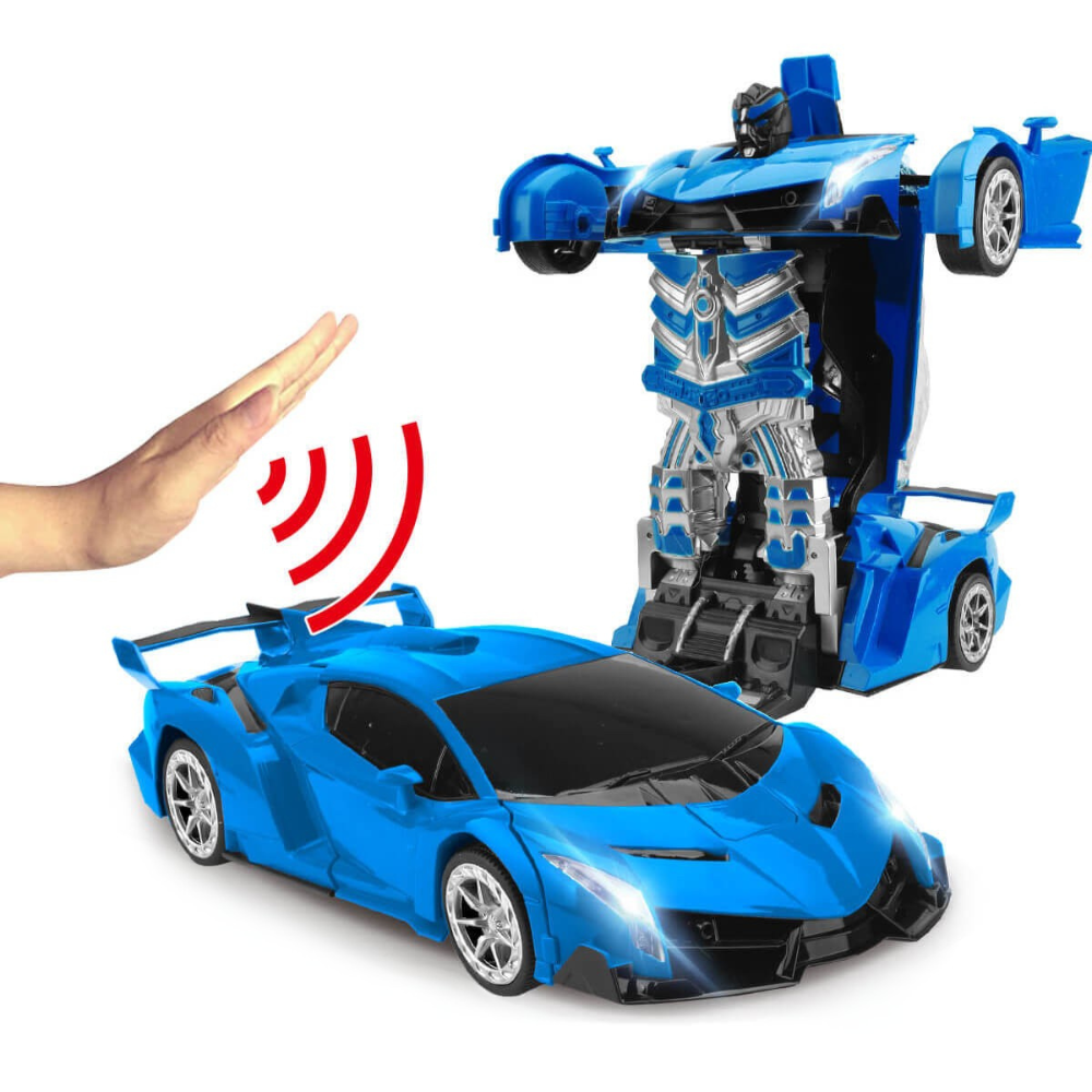 Remote Control Transforming Robot Car Toy
