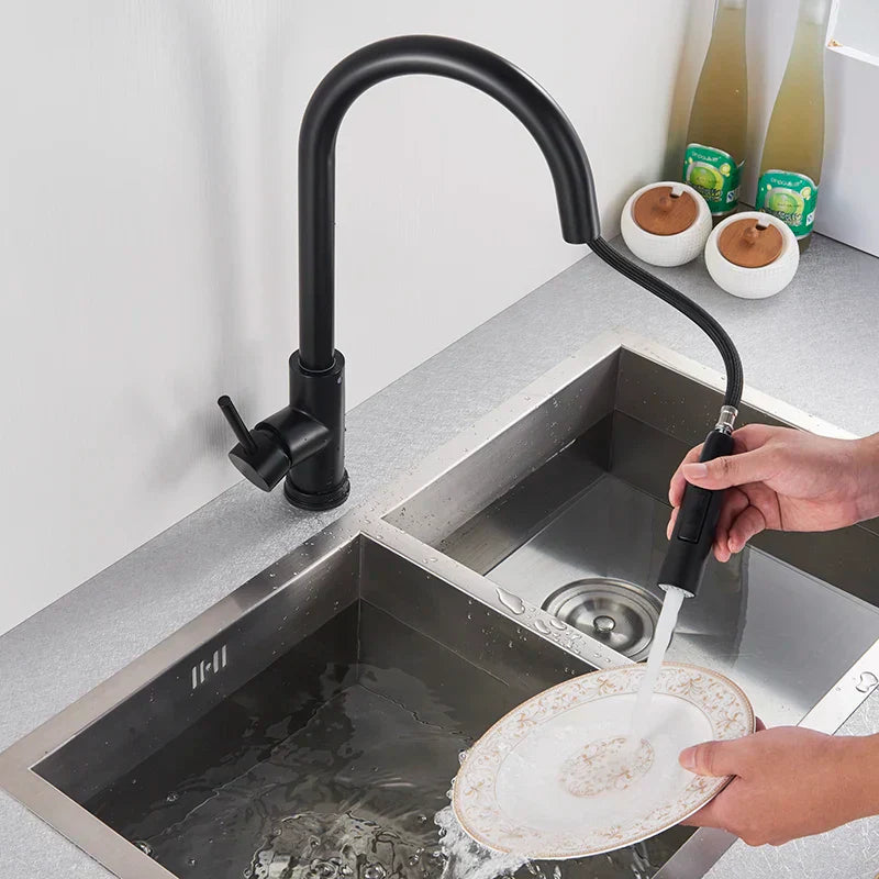 Kitchen Tap with Touch Sensor and Pull Out