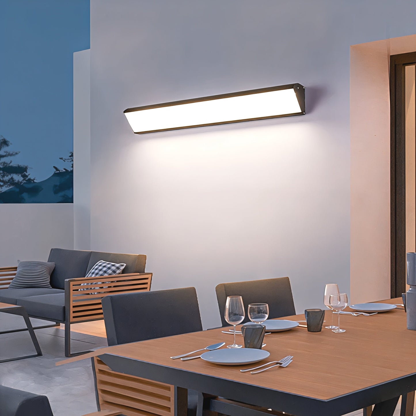 Outdoor LED Wall Light Aluminium Waterproof