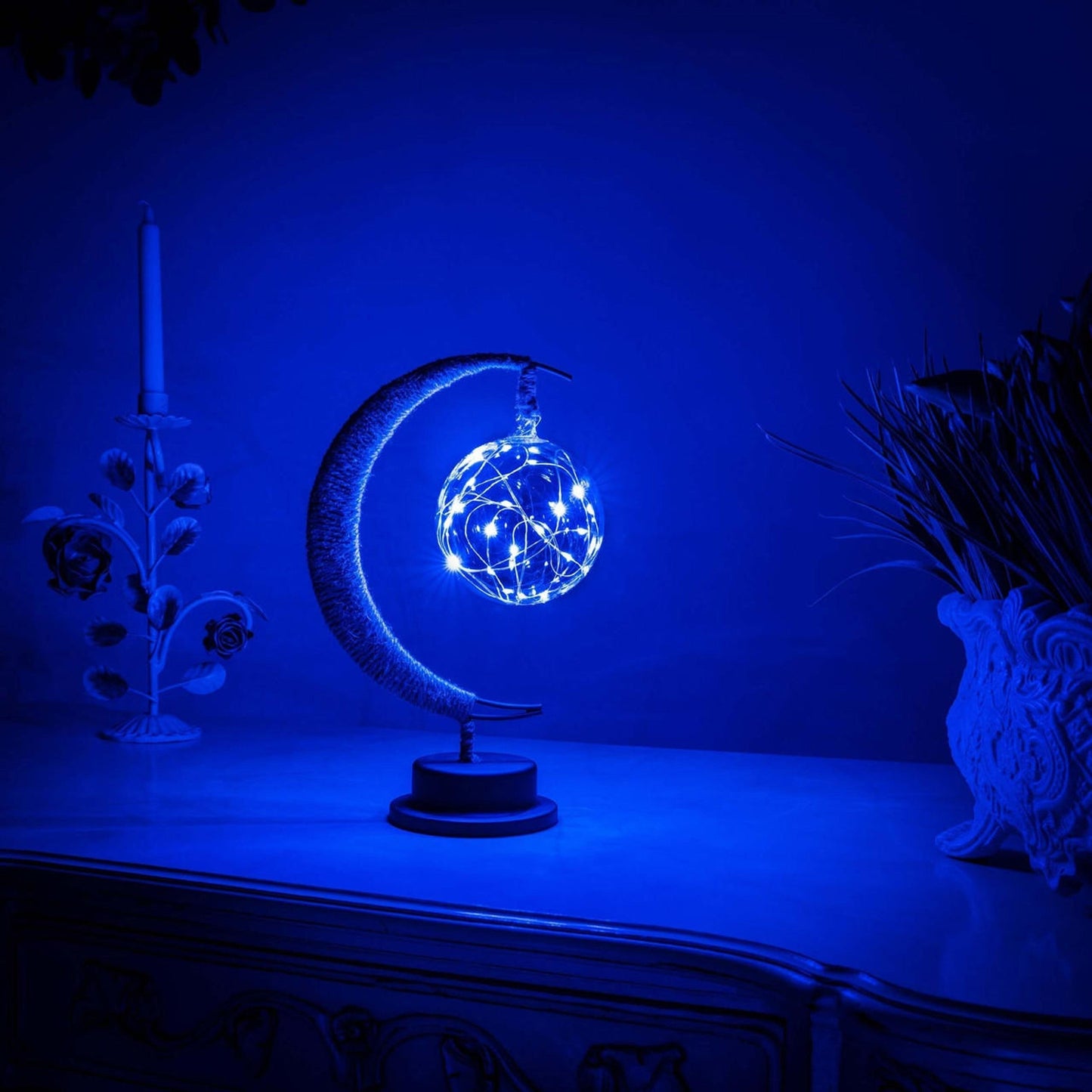 LED Moon Lamp Decorative Bedroom Table Light