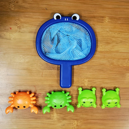 Bath Toys Fishing Net Set for Toddlers