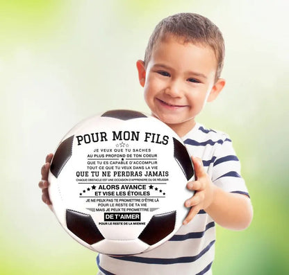 Football Gift with Motivational Message for Kids