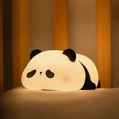 Night Light Silicone Animal Bedside Lamp