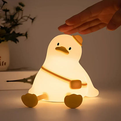Night Light Silicone Animal Bedside Lamp