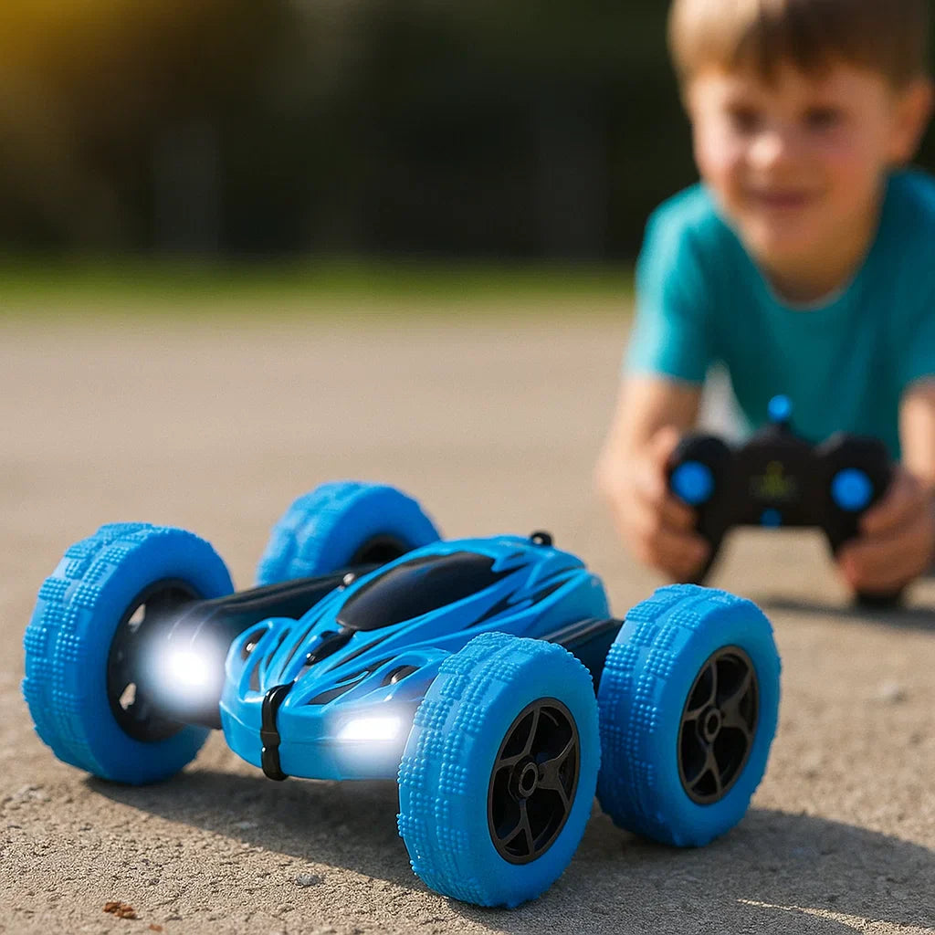 Remote Control Stunt Car with LED Lights