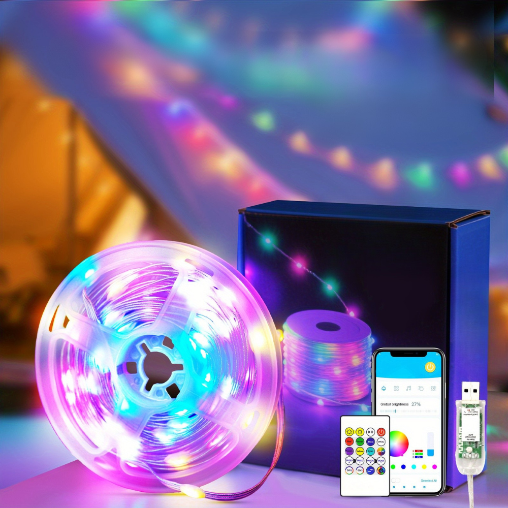 LED Strip Lights Colour Changing Room Lighting