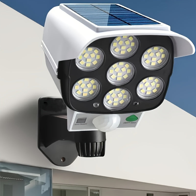Outdoor Solar Security Motion Sensor Floodlight