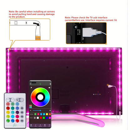 LED TV Backlight Strip with Remote Control
