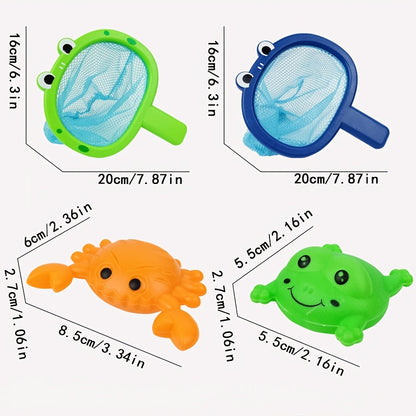 Bath Toys Fishing Net Set for Toddlers