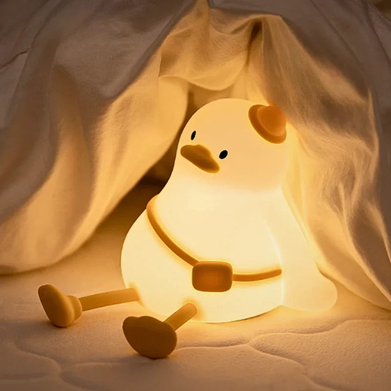 Night Light Silicone Animal Bedside Lamp