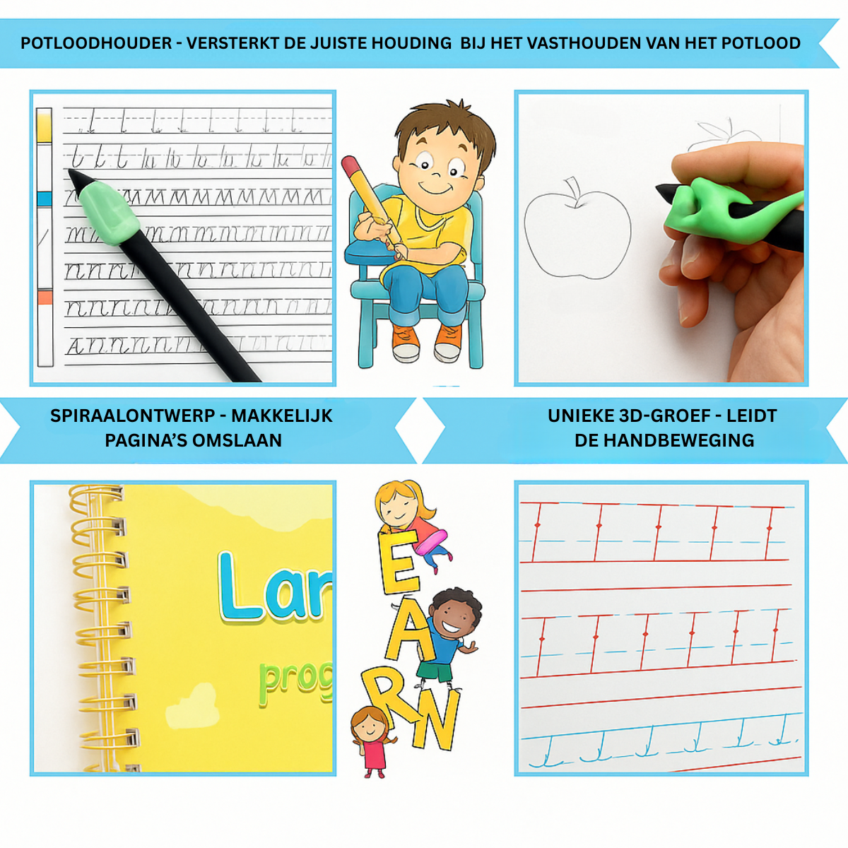 Handwriting Practice Books for Kids Learning