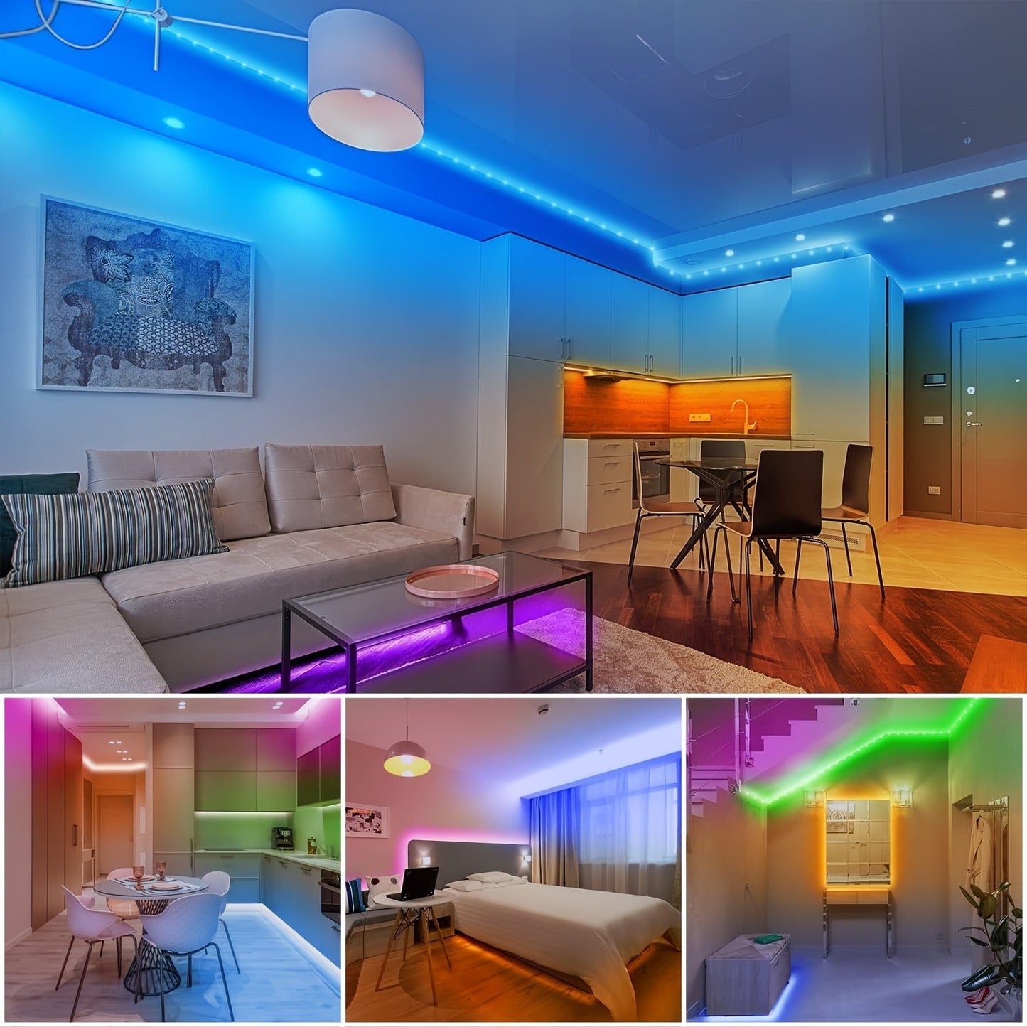 LED Strip Lights Colour Changing with Remote