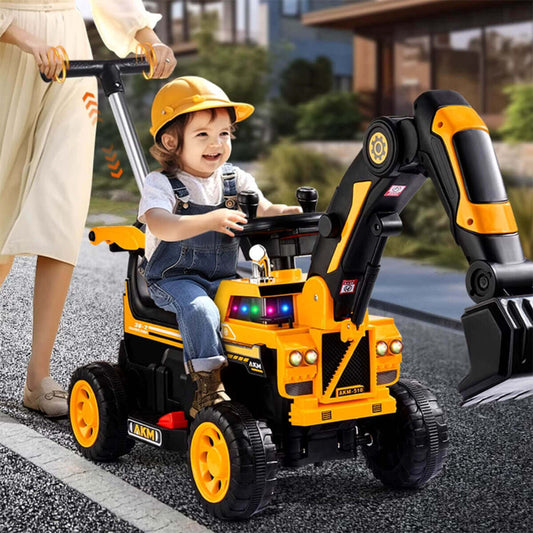 Kids Ride On Excavator Toy Christmas Gift