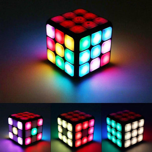 Puzzle Cube Toy with LED Light Effects