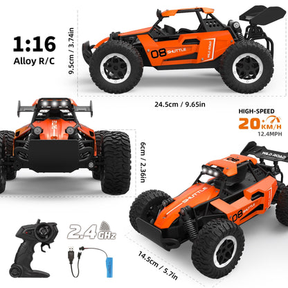 Remote Control Off-Road Alloy Racing Car