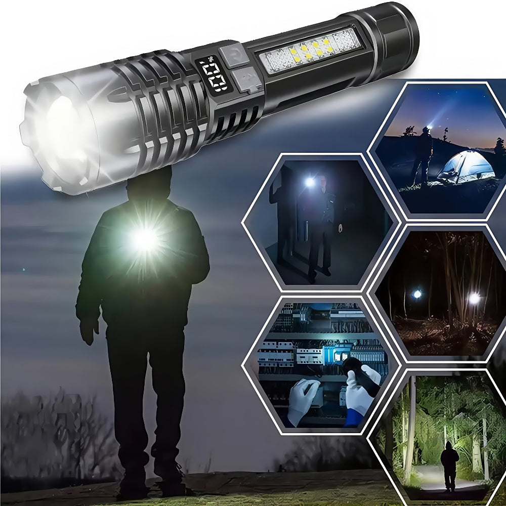 LED Rechargeable Hunting Gear Torch Light