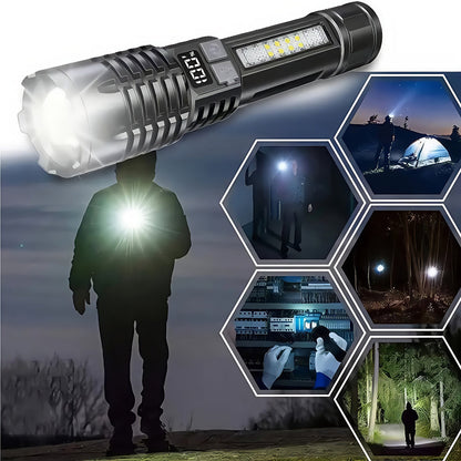 LED Rechargeable Hunting Gear Torch Light