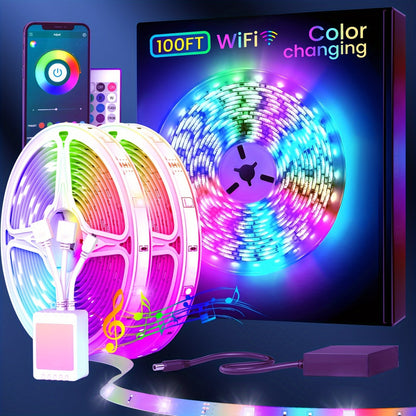 LED Strip Lights Colour Changing with App Control