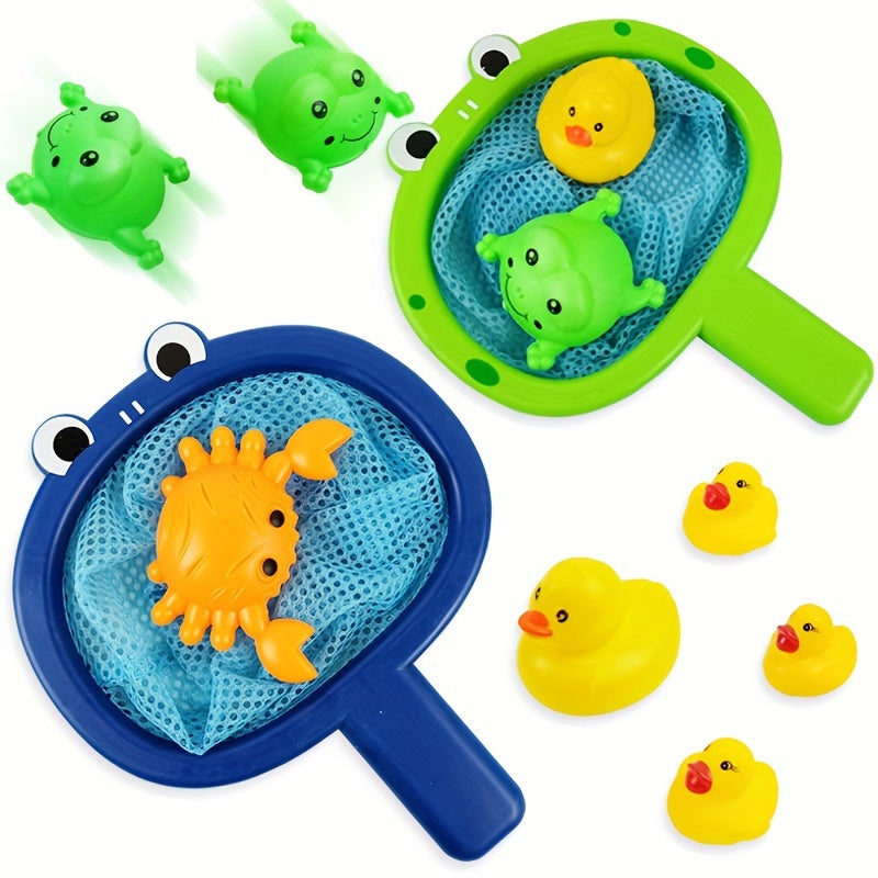 Bath Toys Fishing Net Set for Toddlers