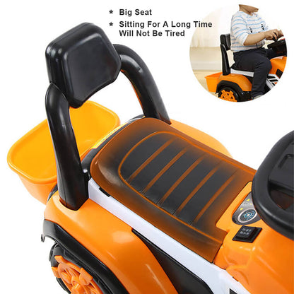 Electric Ride On Excavator Toy Christmas Gift
