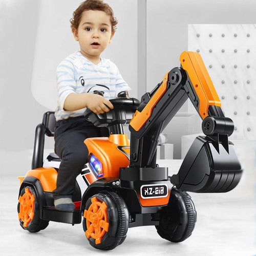 Electric Ride On Excavator Toy Christmas Gift