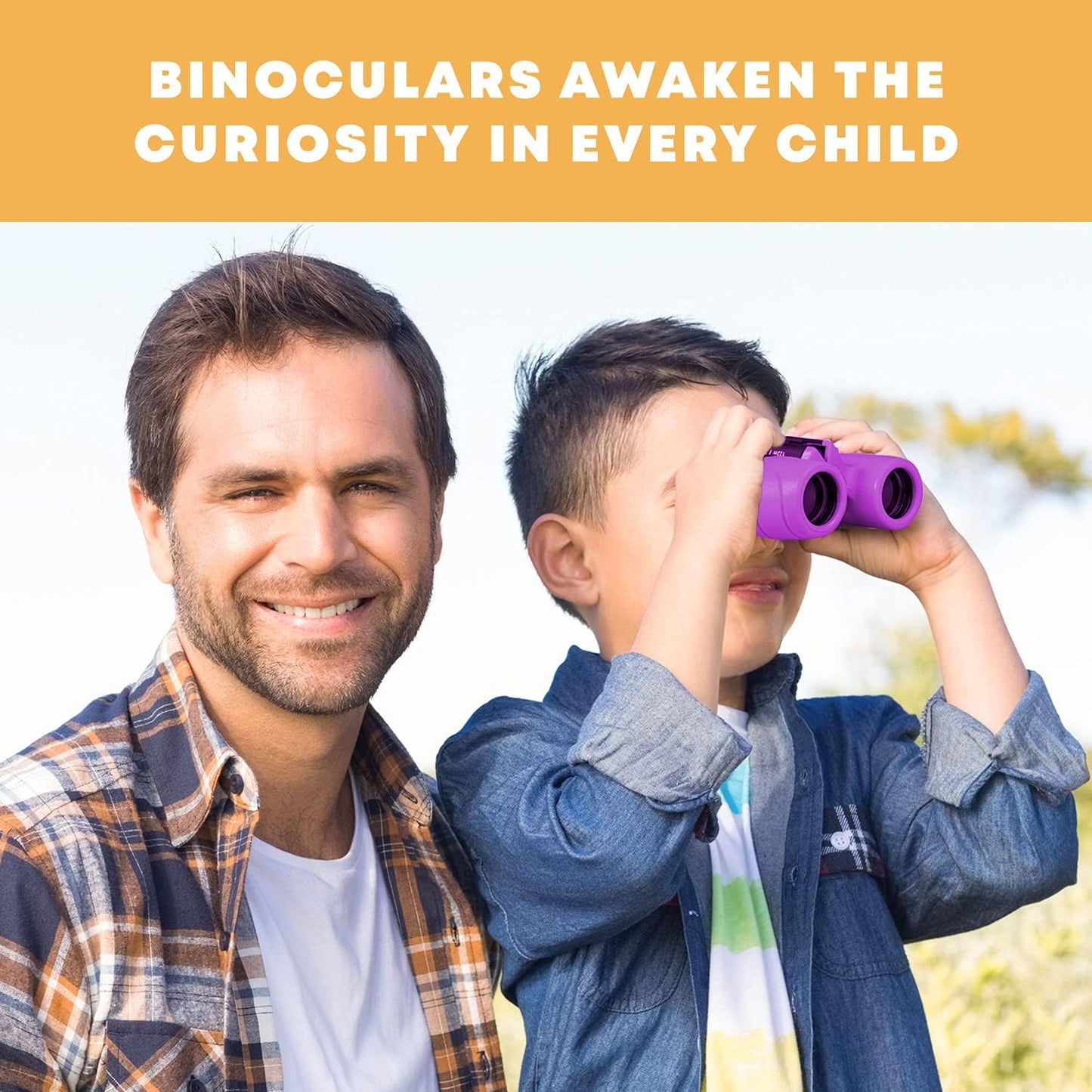 Binoculars for Kids Lightweight Outdoor Adventure