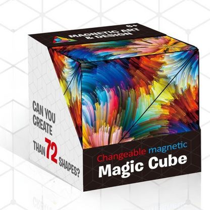 Magnetic Puzzle Cube Toy for Kids