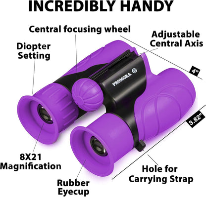Binoculars for Kids Lightweight Outdoor Adventure
