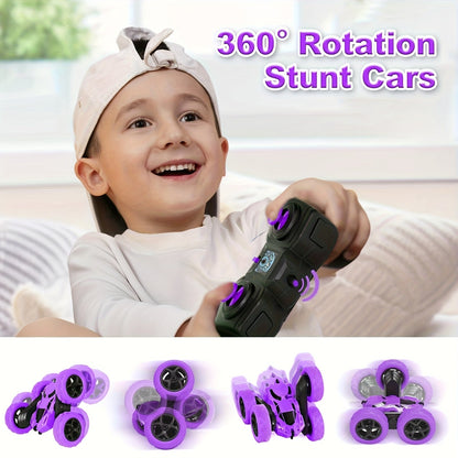 Remote Control Stunt Car with Lights