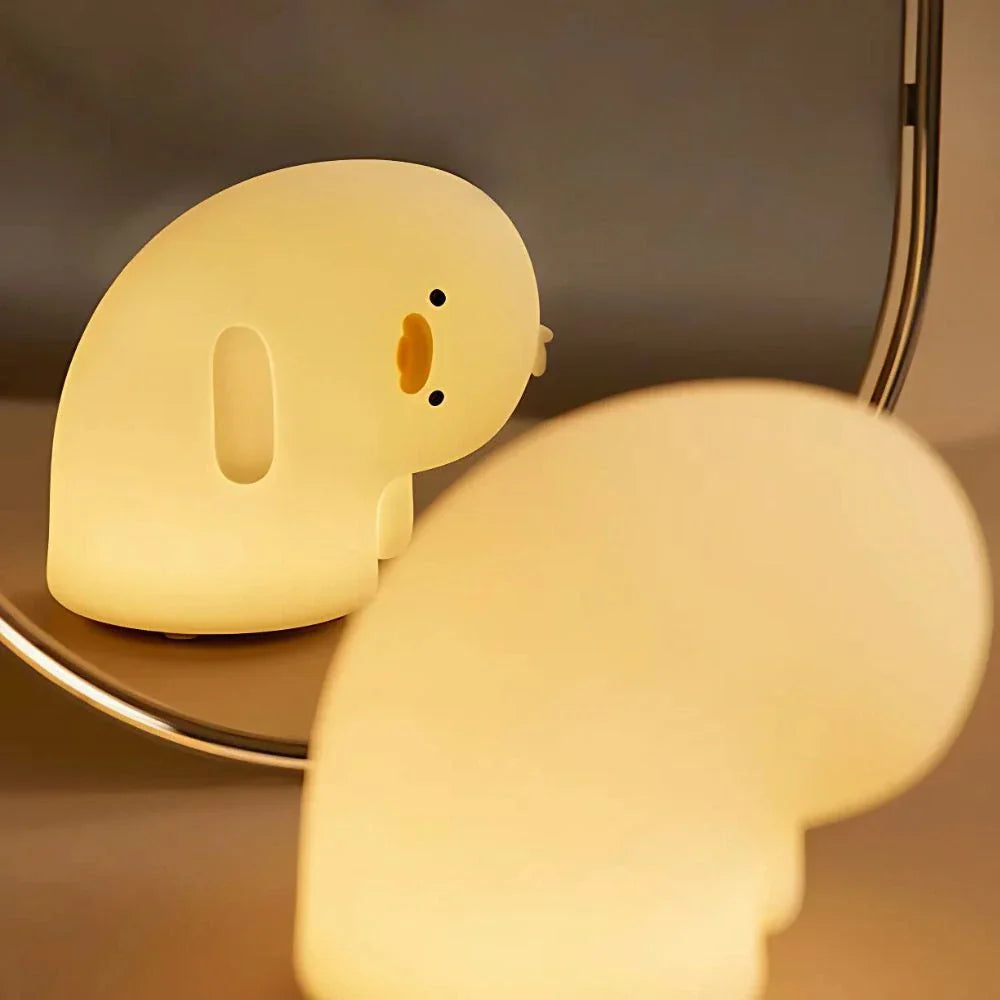 Night Light Silicone Animal Bedside Lamp