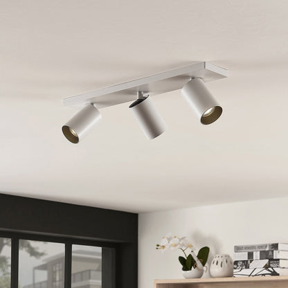 Ceiling Light White Aluminum Adjustable Spotlight