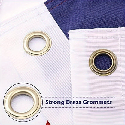 American Flag Outdoor Heavy Duty Polyester Brass Grommets