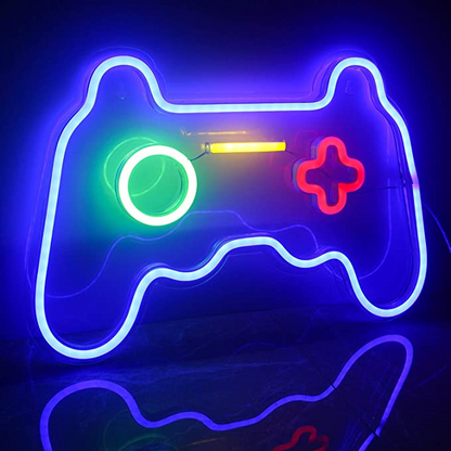 Wall Light Neon LED Gaming Controller Sign