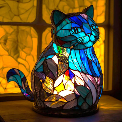 Animal Stained Glass Table Lamp Ornament