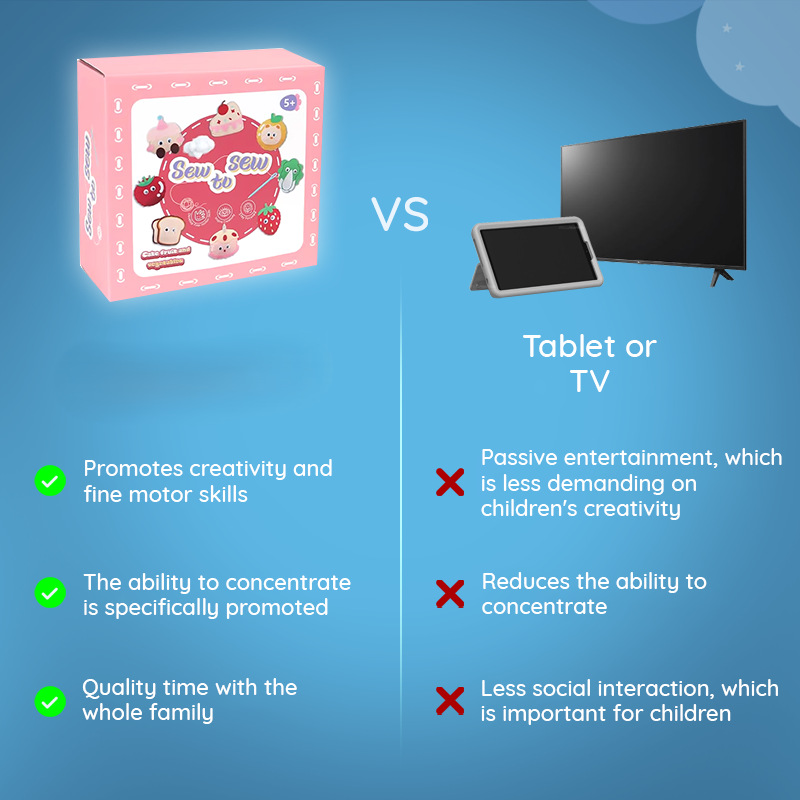 Sewing Kit for Kids Creative Craft Set