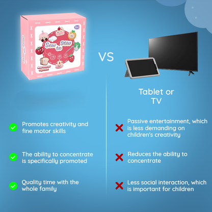 Sewing Kit for Kids Creative Craft Set