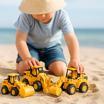 Construction Toy Vehicles Set Kids Learning Play