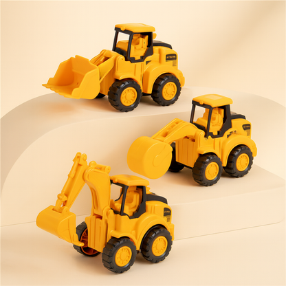 Construction Toy Vehicles Set Kids Learning Play