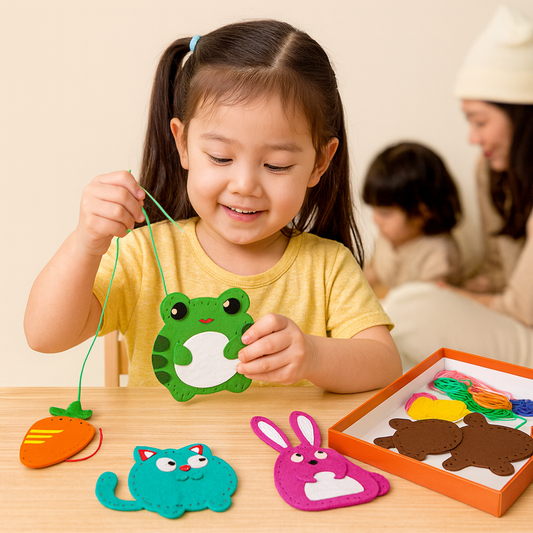 Sewing Kit Kids Felt Craft Toy Set