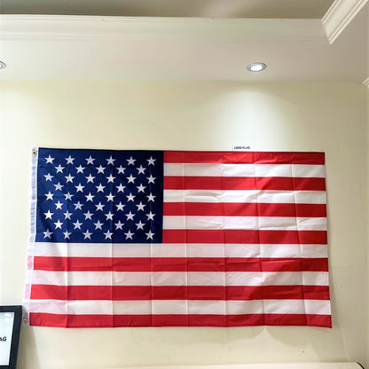 Durable American Flag Outdoor All Weather Polyester Brass Grommets