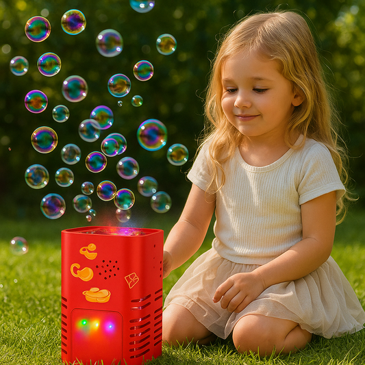 Bubble Machine Kids Outdoor Garden Toy