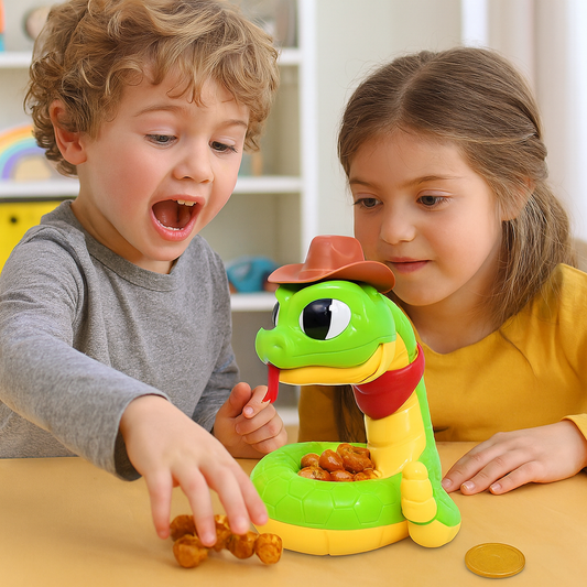 Kids Reaction Game Snake Toy Treasure Grab