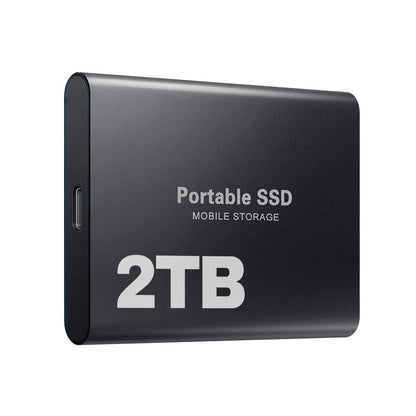 Portable SSD 2TB Hard Drive External Storage Compact Fast Best Quality