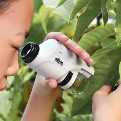 Educational Science Toy for Kids with Pocket Microscope
