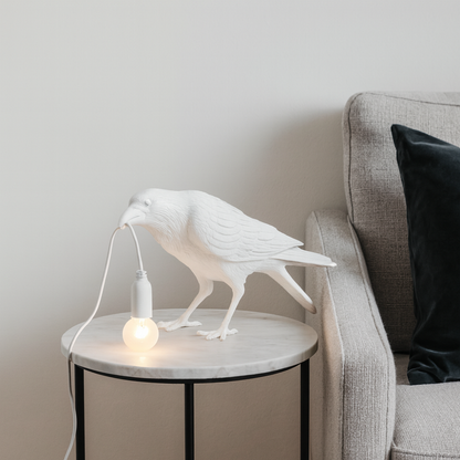 Halloween Decoration Crow Table Lamp Light