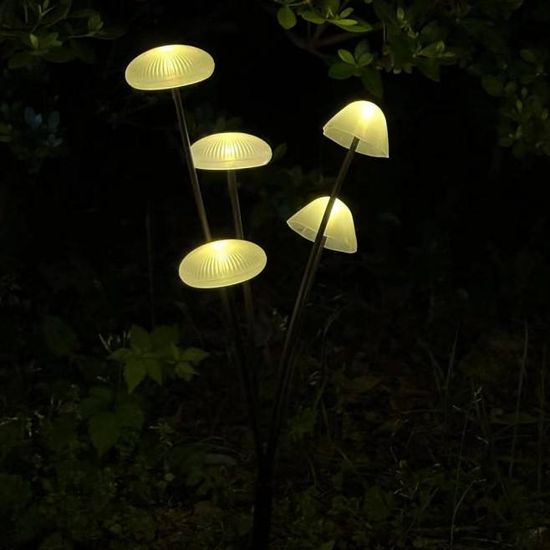 Garden Lights Solar Mushroom Outdoor Set