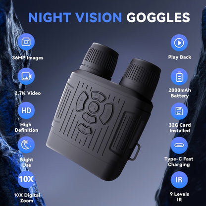 Hunting Gear Night Vision Binoculars