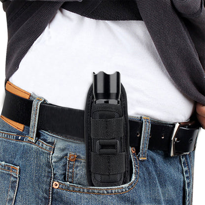 Hunting Gear Nylon Flashlight Holster Pouch
