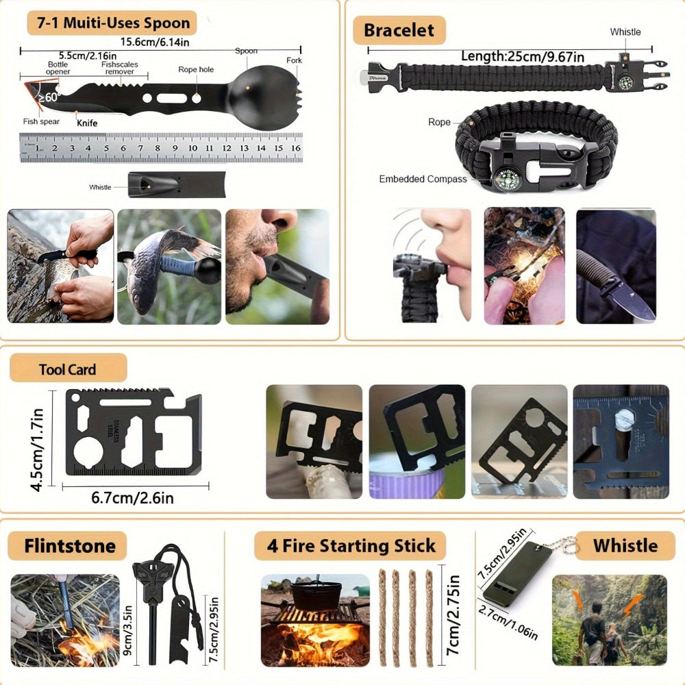 Hunting Gear Outdoor Survival Emergency Kit