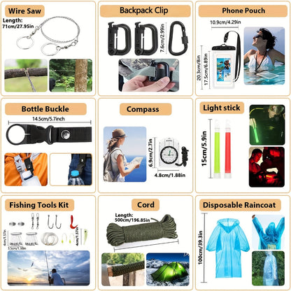 Hunting Gear Outdoor Survival Emergency Kit